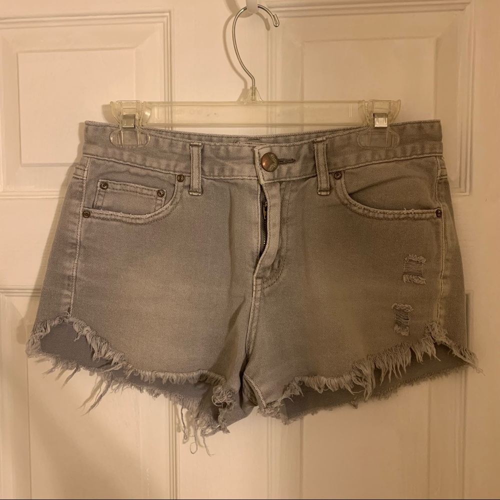 FREE PEOPLE jean shorts
